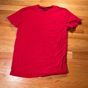 BRAND NEW red Hollister t shirt